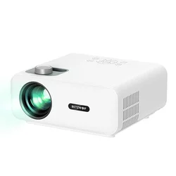 BLITZWOLF LED projektor BW-V5 (1080p, HDMI, USB, AV), bel