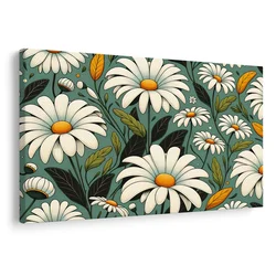 Slika cvetoče marjetice - 60x40