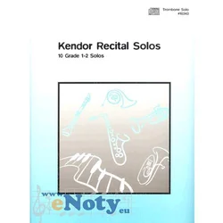 KENDOR RECITAL SOLOS 10 GRADE 1-2 SOLOS +CD