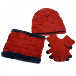 Muški zimski set - Bordo KP21331