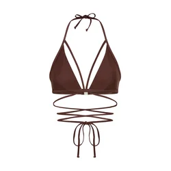 LSCN by LASCANA Bikini zgornji del  rjava