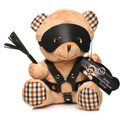 Master Series BDSM Teddy Bear Plush Tan