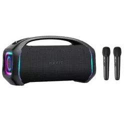 Havit Bežični zvučnik SK910BT, 100W, Bluetooth, Crni + 2 mikrofona
