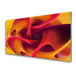 tulup.si Steklena slika Abstrakcija graphics 100x50 cm 4 obešalnika