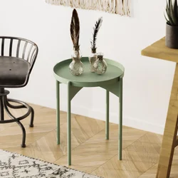 Hanah Home Klub sto 44x57x44cm Zeleni