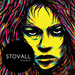 Microwave - Stovall (10th Anniversary Edition) (Half Clear/Half Baby Blue with Pink Splatter Coloured) (LP)