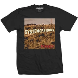 System of a Down Toxicity Mens Blk T Shirt: L