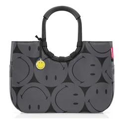 Reisenthel Loopshopper L Smiley grey
