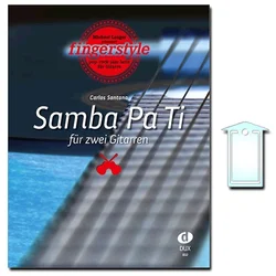 LANGER/SANTANA:SAMBA PA TI 2GUITAR
