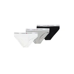 Tommy Hilfiger Underwear Spodnjice pegasto siva/črna/bela