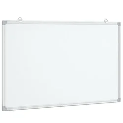 Vidaxl Magnetna tabla 80x50x1,7 cm aluminij