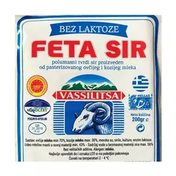 Feta sir bez laktoze 200g Vassilitsa