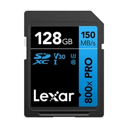 Lexar 128GB Pro 800x Pro SDXC C10 V30 U3