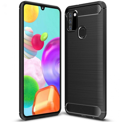 Futrola Carbon Shield TPU za Samsung Galaxy A21s - Crna KP29529