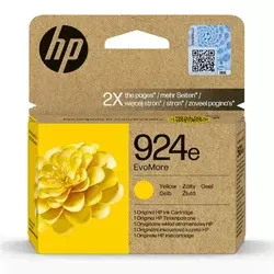 HP HP 924e EvoMore Yellow Original Ink Cartridge, (21124302)
