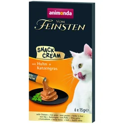Animonda Vom Feinsten Adult Snack Cream – Piletina i Mačja Trava 6×15g