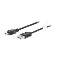 Kabl USB 2.0 AM - USB AM mini 5pin, 1.8m
