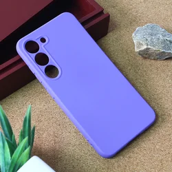 Maska za mobilni telefon Samsung Galaxy S23 TERACELL GIULIETTA MAT, Ljubičasta