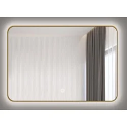Ceramica Lux CL37 Ogledalo, 60x80, Alu-ram, Zlatno