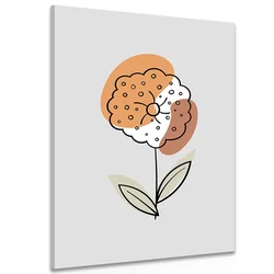 Slika minimalistični cvet No2 - 60x90