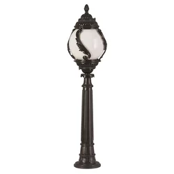 Opviq Spoljna lampa BSU-68182-BSY-M2-B, 110 cm, Podna, IP65, ABS, E27, 60W, Crna