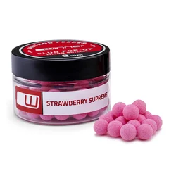 shumee Method/Feeder Fluo Pop-Up Micro Boilies 8mm/20g Truskawka Supreme
