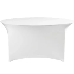 Hendi Okrogel prt za catering, premer 150x76 cm - bel