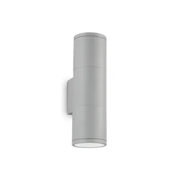 Ideal Lux - Spoljašnje zidno svetlo GUN 1xGU10/35W/230V 21 cm IP44 sivo