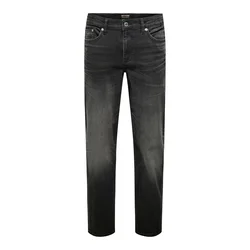 Only & Sons Kavbojke ONSWeft siva