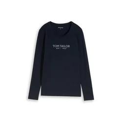 TOM TAILOR Majica marine/pastelno modra