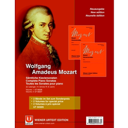 MOZART:COMPLETE piano SONATAS 1+2
