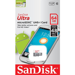SANDISK microSDXC memorijska kartica 64GB Ultra Android (SDSQUNB-064G-GN3MN)