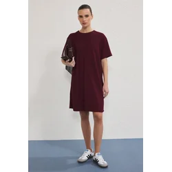Trendyol Milla Ženska haljina Twoss25El00778, Bordo