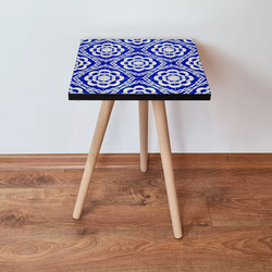 Hanah Home Klub sto Shp45, 35x42x35 cm, Plavi