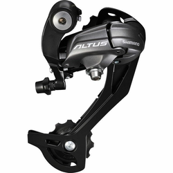 MJENJAČ II ALTUS RD-M370-L-SGS, 9BR. VIJAK , CRNI, SHIMANO