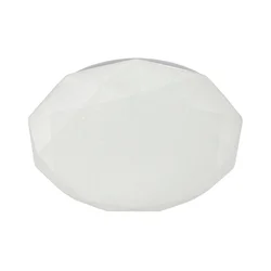 LED prigušiva stropna svetiljka HEX LED/72W/230V 3000-6000K prečnik 50 cm bela + daljinski upravljač
