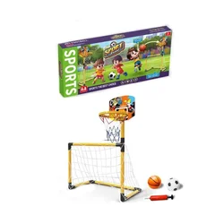 Set za djecu nogometni gol i koš 2u1 071365