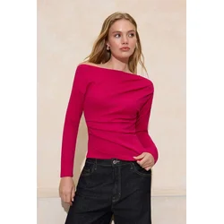 Trendyol Milla ženska bluza Twoaw26Bz00138, Fuksija-Ružičasta
