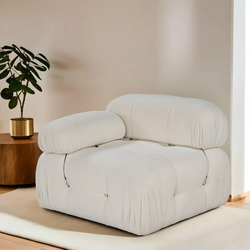 ATELIER DEL SOFA Fotelja Bubble L1 Beige