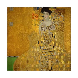Canvas Slika na platnu Portrait of Adele Bloch-Bauer I, Gustav Klimt, 140 x 140 cm