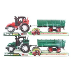 Traktor s traktorsko sejalnico