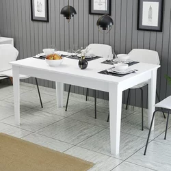 Aberto Design Trpezarijski sto Milan 519 145x75x88cm Beli