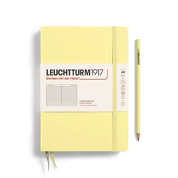 Notebook Medium (A5) Hardcover, Linije, Vanila