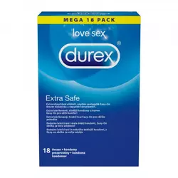 Durex Extra Safe kondomi, 18 kos