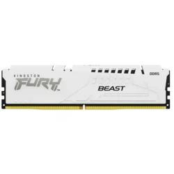 RAM DDR5 Kingston 16GB 5200MHz Fury Beast White KF552C40BW-16
