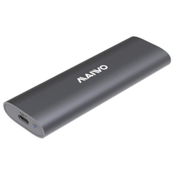 Maiwo externo kućište USB-C/USB(A) na M.2 NVMe/SATA Dual Protocol, alu K1689