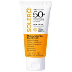 Solero Krema za lice za zaštitu od sunca sa koenzimom Q10 i vitaminom E SPF 50+, 50 ml