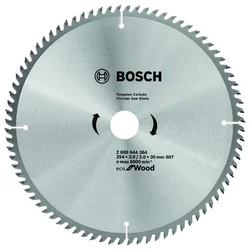 Bosch List kružne testere za drvo O254x2,5x30/80z Eco 2608644384
