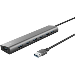 TRUST USB-C adapter Halyx 7v1, siv