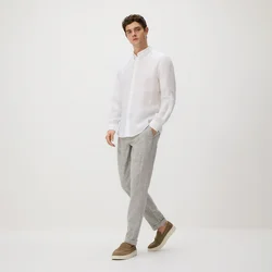 Reserved - Mrkva pantalone od lana